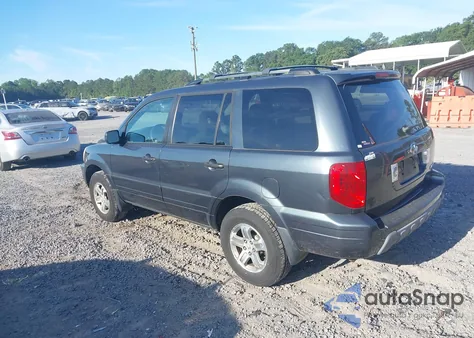 2005 Honda Pilot Ex z USA, uszkodzony, nr VIN 5FNYF18435B065447